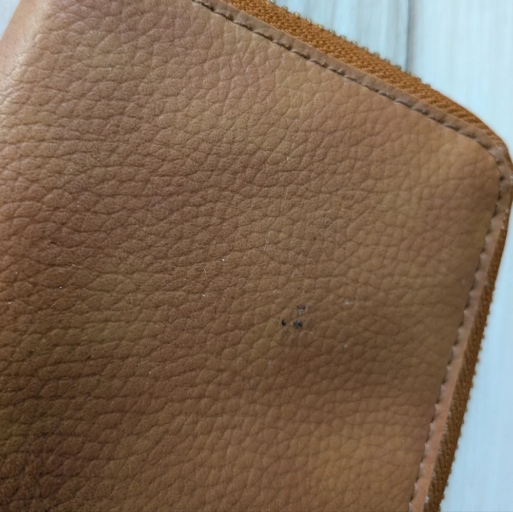Free People Brown Vegan Wristlet Wallet - Picture 7 of 8